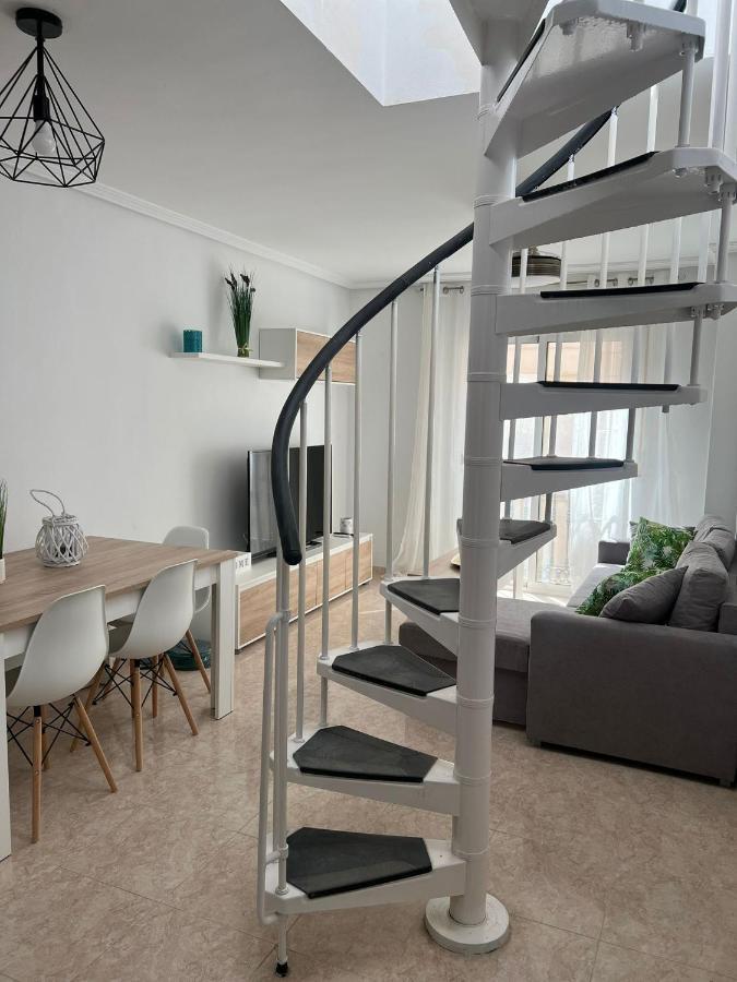 Appartement Atico Duplex Con Vista Mar Y Terraza Privada A 200M De La Playa Hasta 6 Personas à Garrucha Extérieur photo